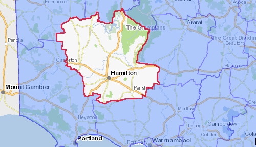 Threatened fauna Southern Grampians Shire